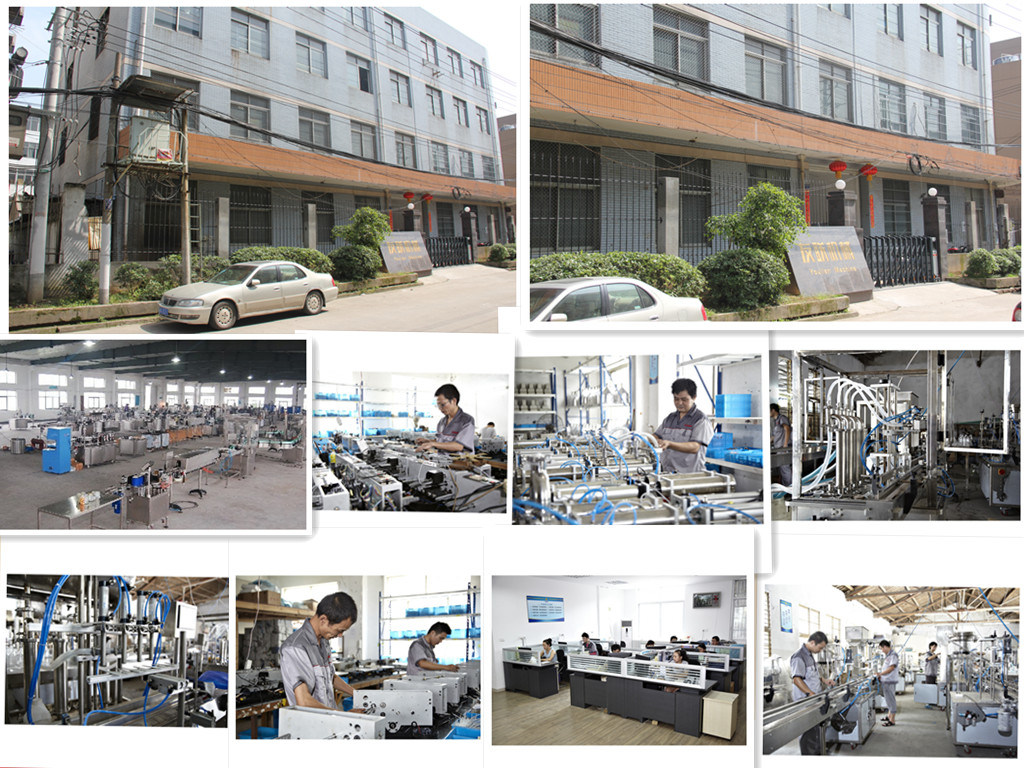 Vacuum Liquid Filler Four Heads Liquid Filling Machine Negative Pressure Perfume Filling Machine