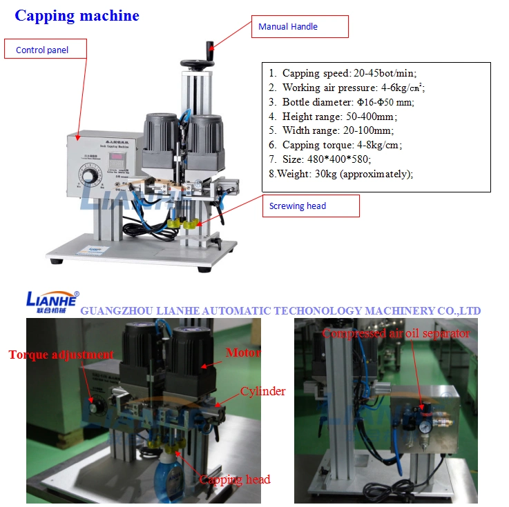 Liquid Soap Filling Machine Bottle Filling and Capping Machine