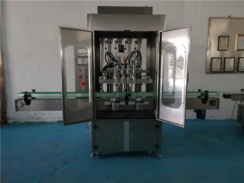Ben Pack Manufacturer High-Accuracy Automatic Liquid Filling Machine with 2/4/6/8 Filling Nozzles