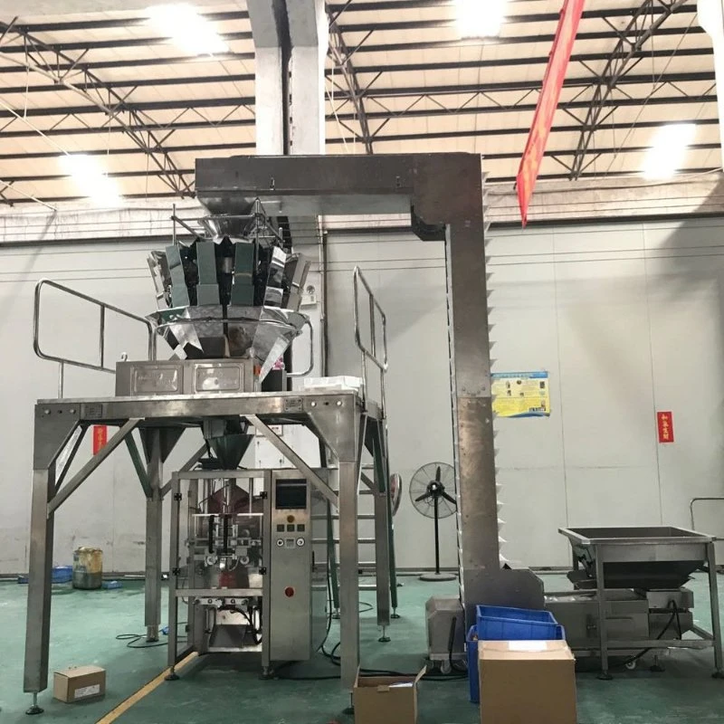 Multi Head Scale Packaging Machine Bread Bran Food Packaging Machine Ten Head Scale Packaging Machine Combination Called Automatic Packaging Machine