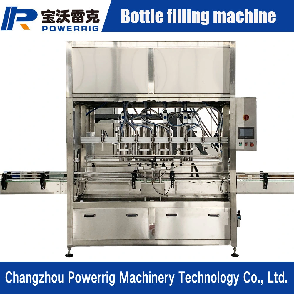 Manufacturer Price Automatic Filling 1000ml Oil 8 Heads Liquid Bottle Filling and Capping Machine