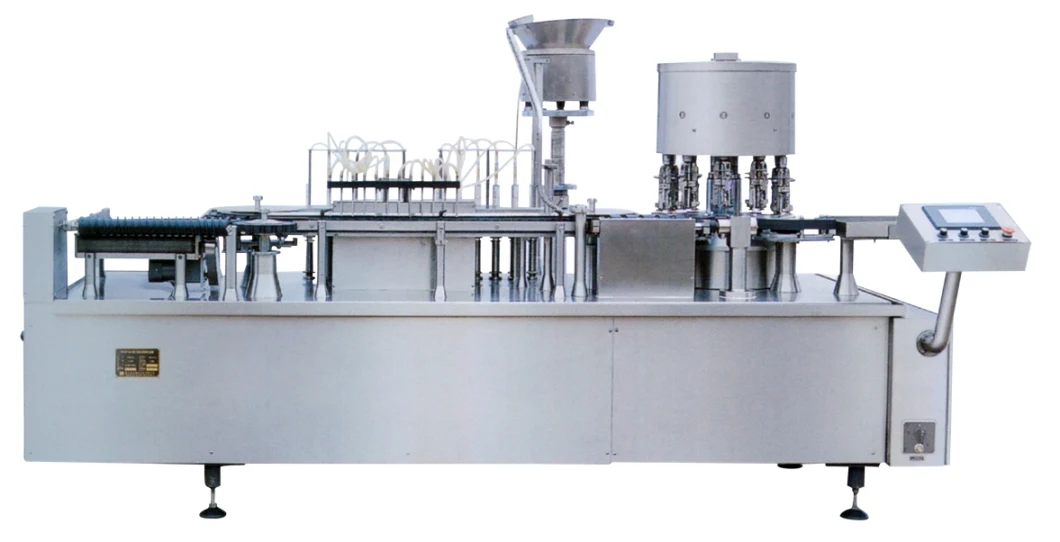 Automatic Glass Bottle Oral Liquid Filling and Sealing Machine