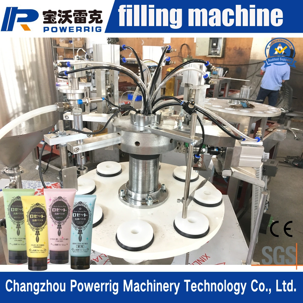 Hot Sale Semi Automatic Toothpaste Tube Filling Sealing Machine