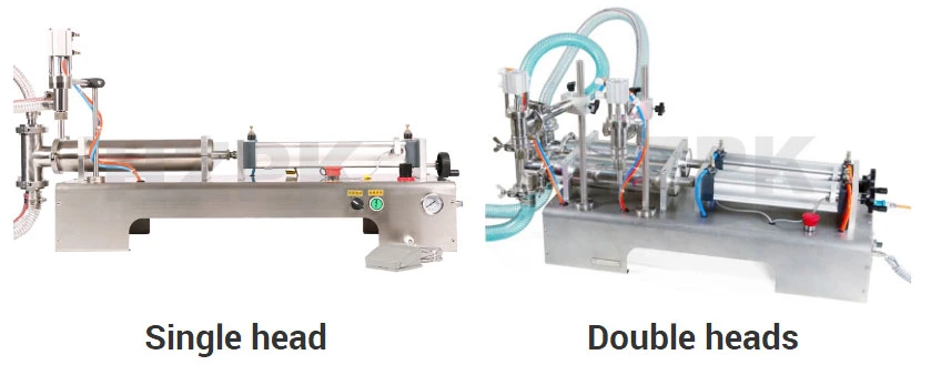 Hzpk Semi Automatic Liquid Filling Machine for Bottled Water Production