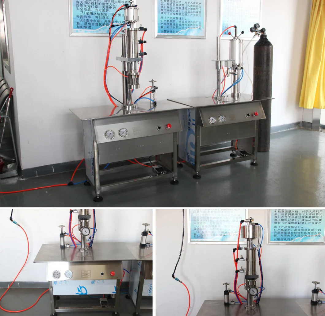 Factory Price Semi-Automatic Oxygen Filling Machine 1600d