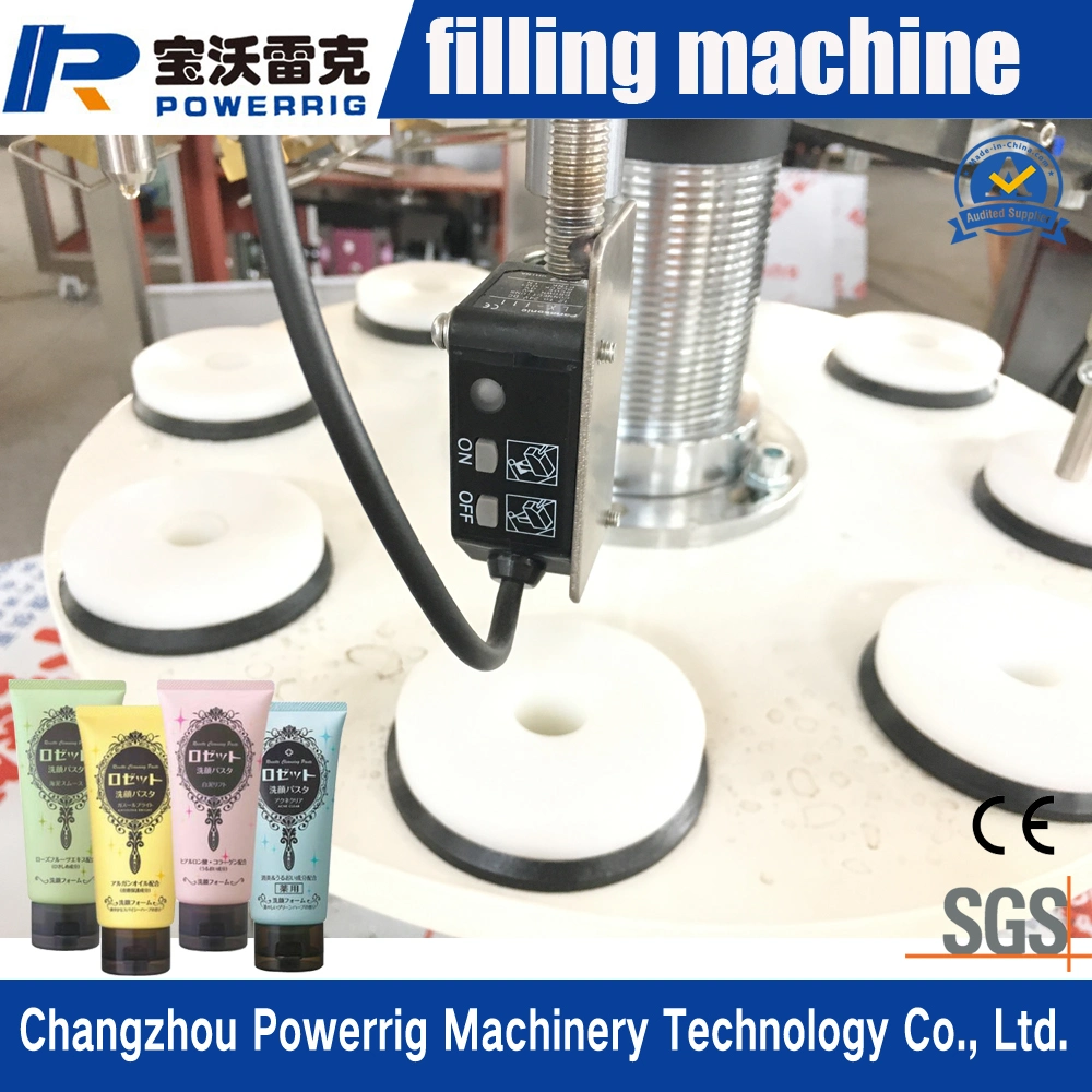 Semi Automatic Tube Filling Sealing Machine for Cosmetic Cream Products