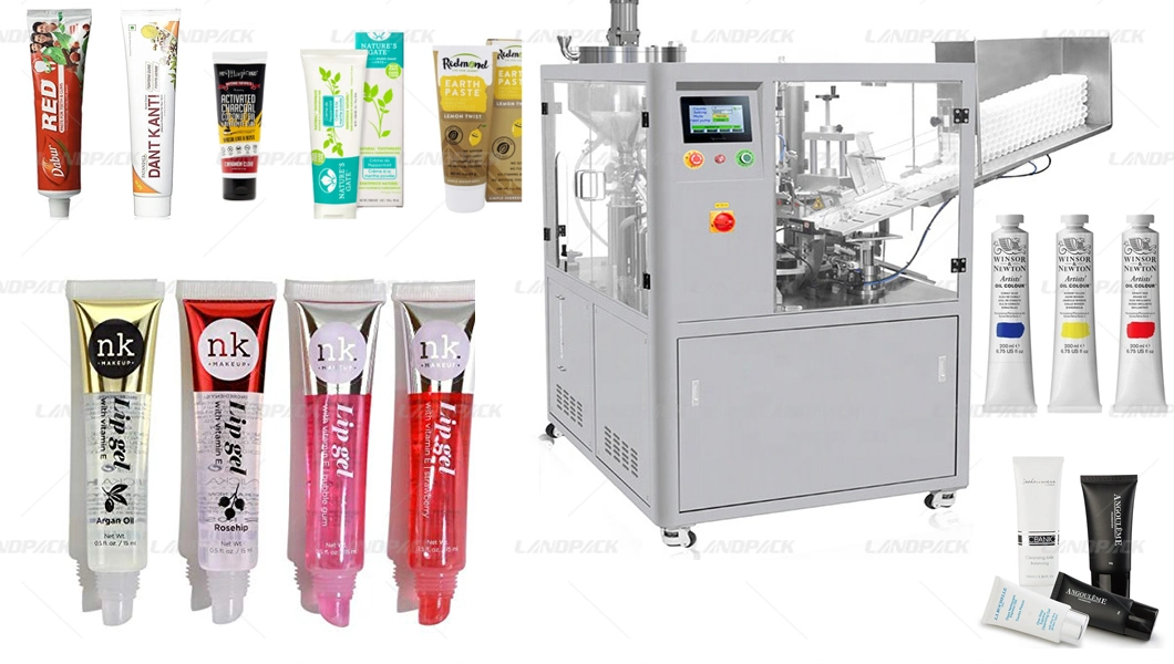 Automatic Cosmetic Plastic Tube Ultrasonic Filling Sealing Machine Profession Tube Filler and Sealer