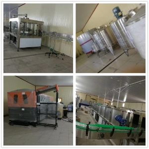Fully Automatic Drinking Mineral Water Bottling Plant / Plastic Bottle Filling Machine