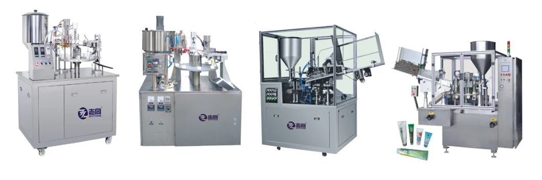 Cosmetic Packing Ultrasonic Tube Cutting Automatic Plastic Tube Filling and Sealing Machine with Date Coder