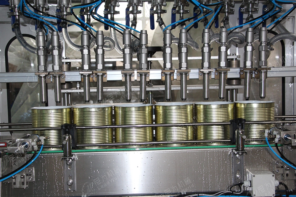 Full Automatic Bottle Volumecup Capping and Labeling Machine Condiment Filling Machine