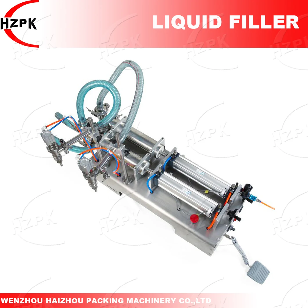 Double Heads Liquid Filling Machine Liquid Filler From China