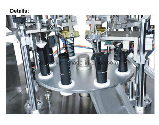 Semi--Automatic Milk Paste Liquid Tube Filling Sealing Machine (plastic tube) Equipment