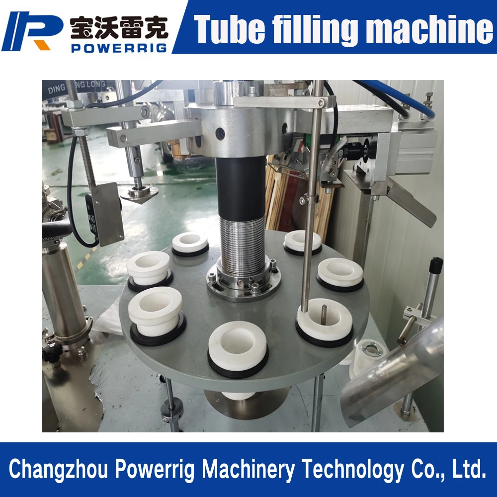 Semi-Automatic Manual Loading Tube Filling Mustard Paste Packing Sealing Machine