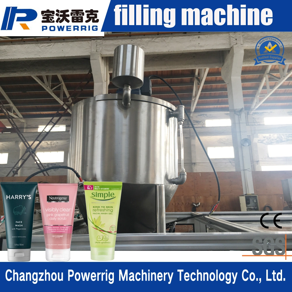 SGS and Ce Standard Automatic Toothpaste Tube Filling Sealing Machine