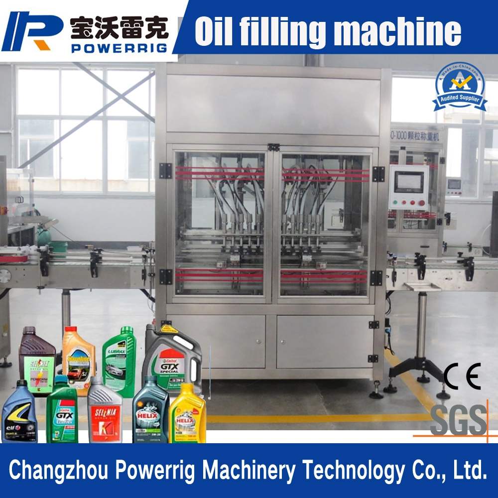 Touch Screen Control Packaging Machine Car Oil Filling Machine with Ce Certification