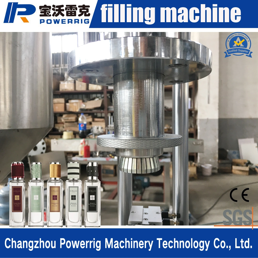 Good Manufacturer Small Liquid Vial Bottle Vacuum Filling Crimping Capping Machine Perfume Filling Machine Price