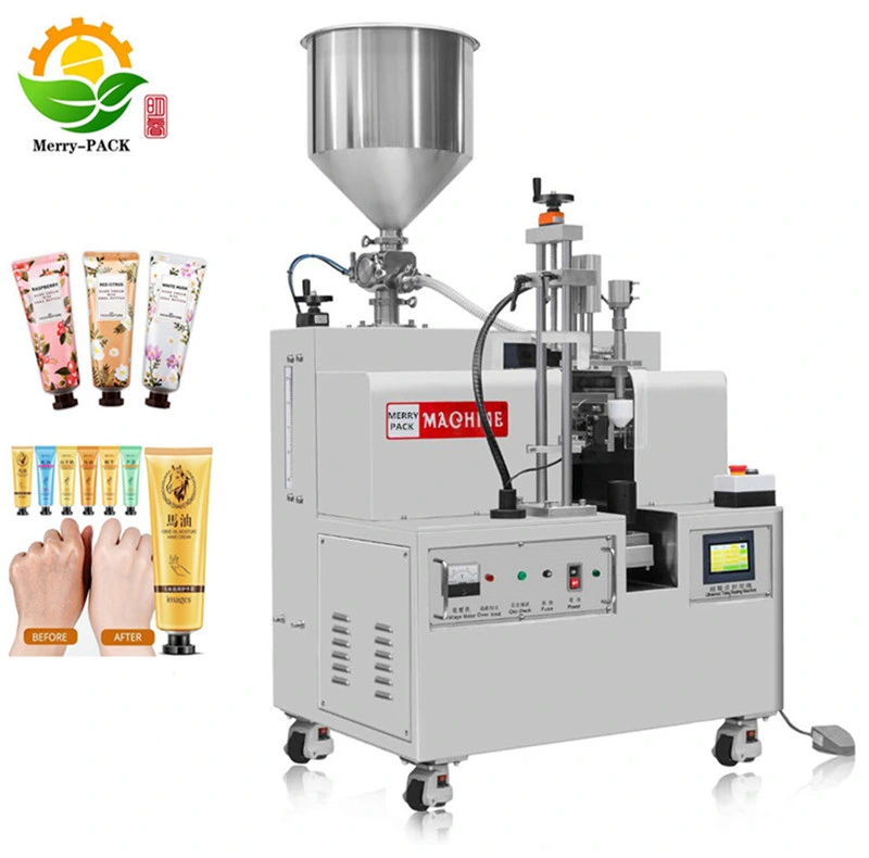 Automatic Cosmetics and Pharmaceutical Collapsible Tube Filling Machine