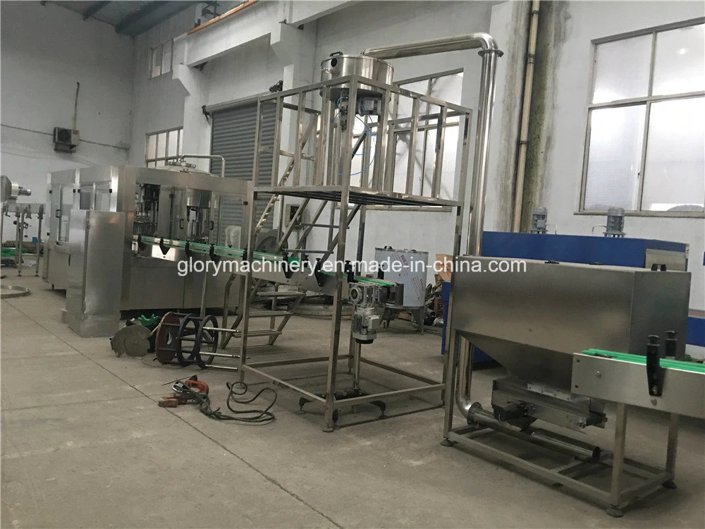 Automatic Liquid Bottling Machine with Capping Production Line