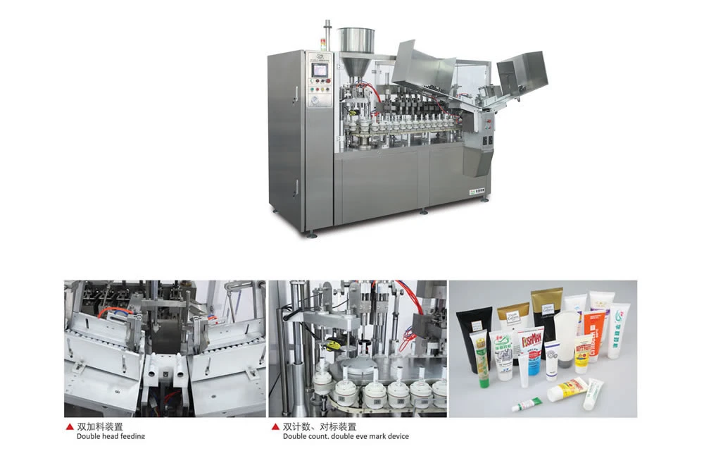 GF-800f/L Automatic Tube Filling and Sealing Machine