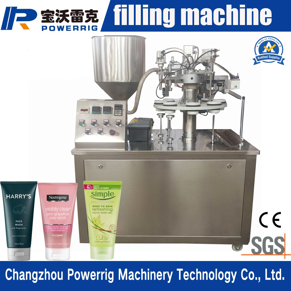 Hot Sale Semi Automatic Toothpaste Tube Filling Sealing Machine