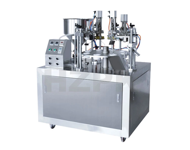 Hzpk Semi-Automatic Filling and Sealing Machine