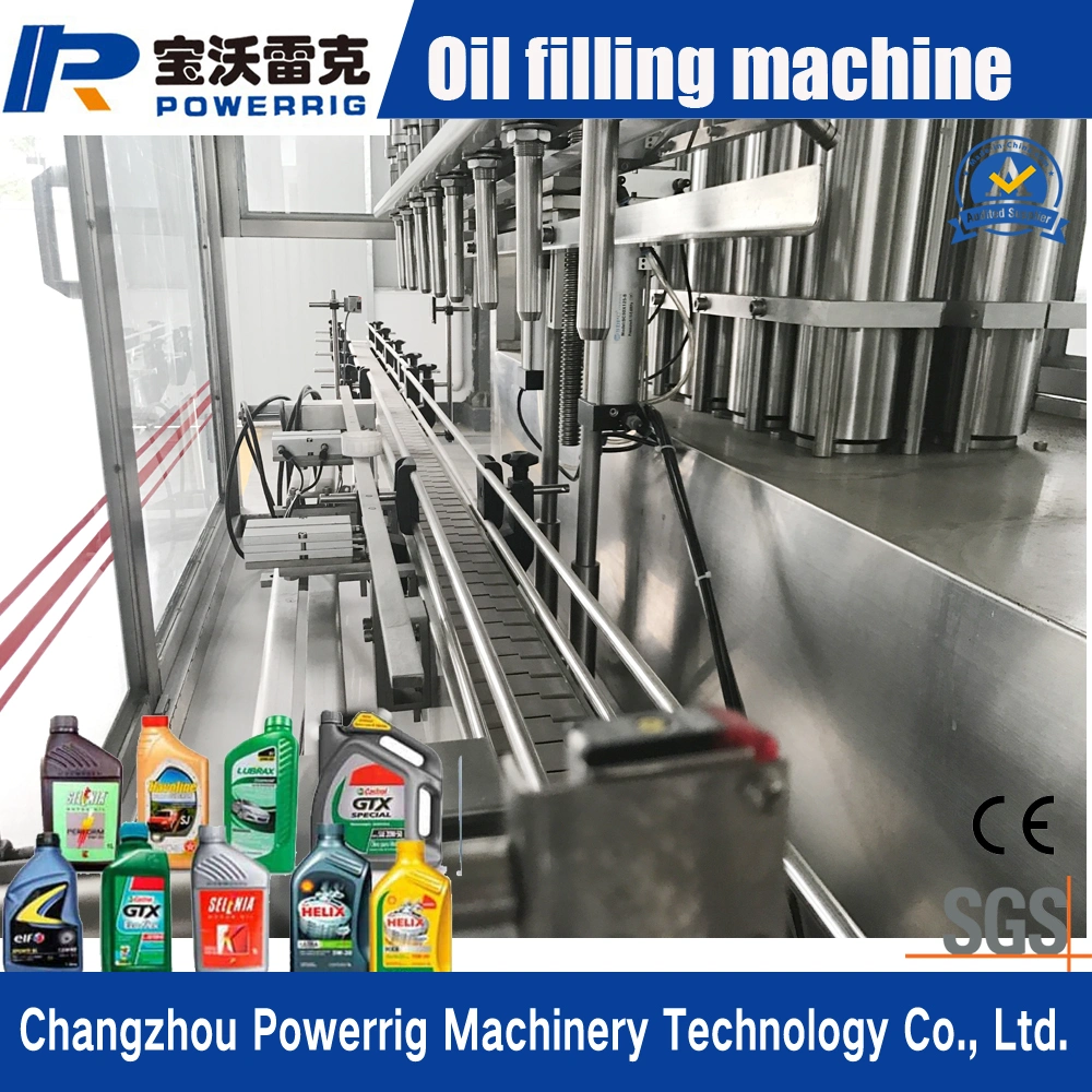 Touch Screen Control Packaging Machine Car Oil Filling Machine with Ce Certification