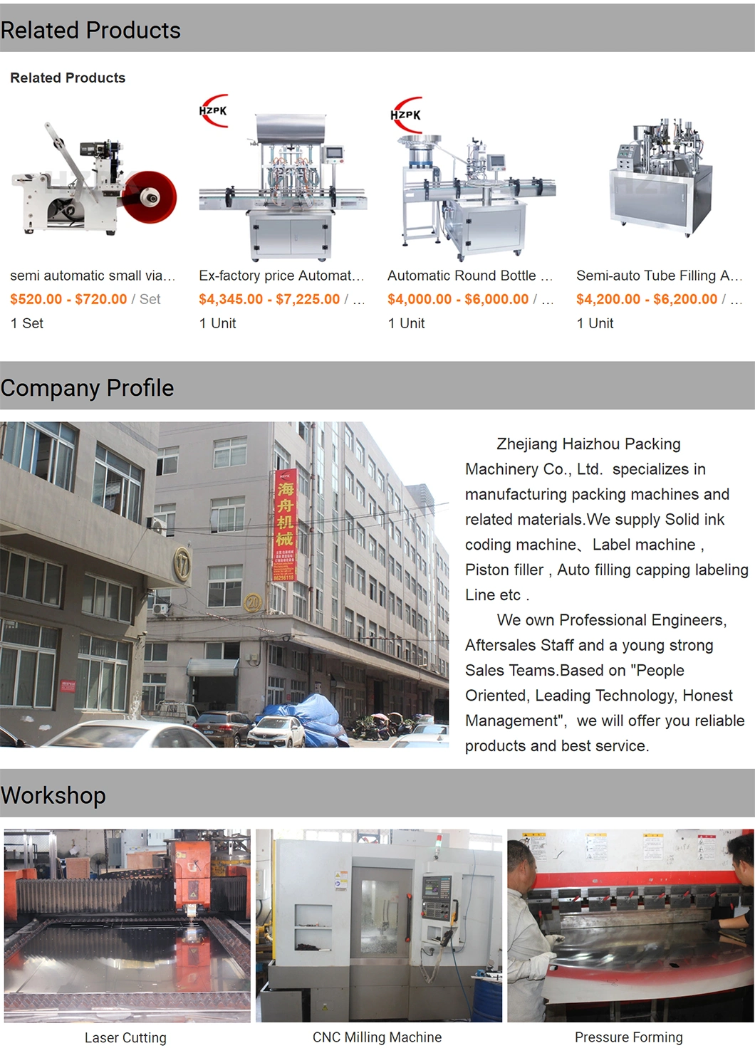 Hzpk Semi Auto Paste Filling Machine Pneumatic Piston Filler