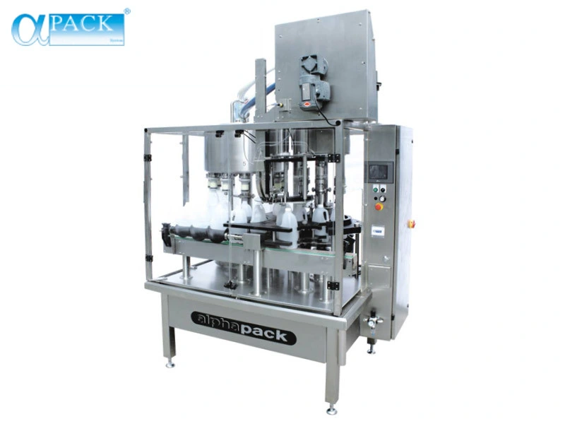 Automatic Rotary Type Water/Juice/Milk Liquid Filling and Capping Machine (AP-FL12C6)