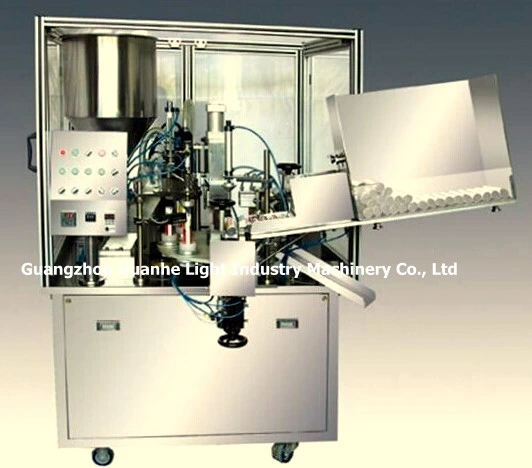 Automatic Soft Tube Filler with Sealing & Chiller