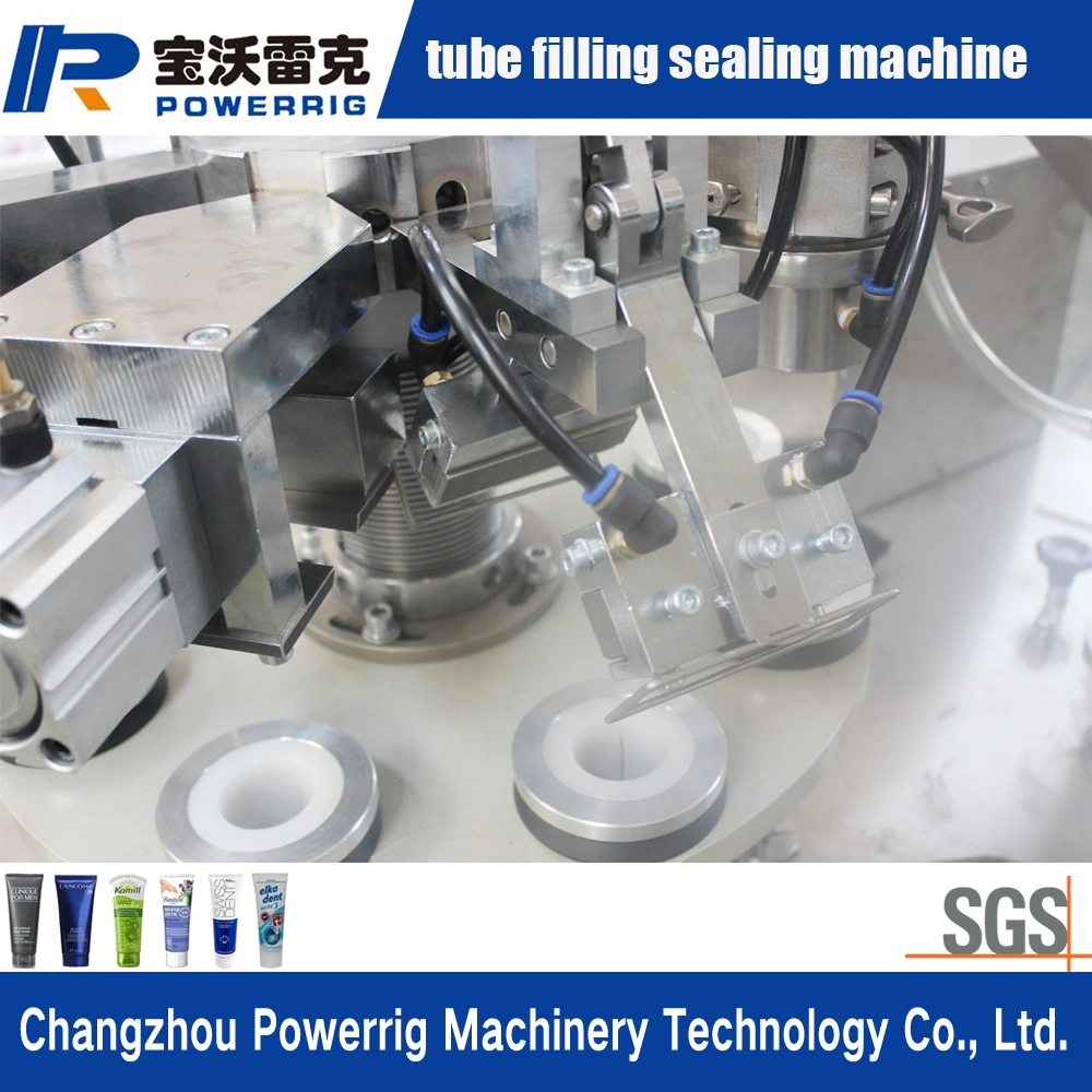 Semi Automatic Soft Tube Filling Sealing Machine for Cream Paste and Ointment