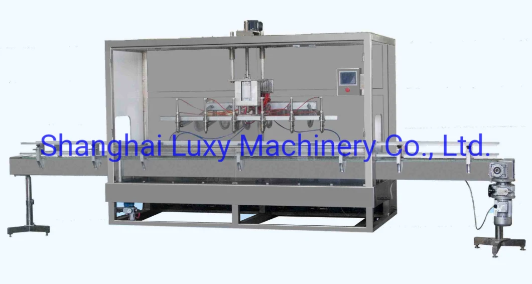 Semi-Automatic Liquid Filling Machine for 1000ml with Double Nozzles