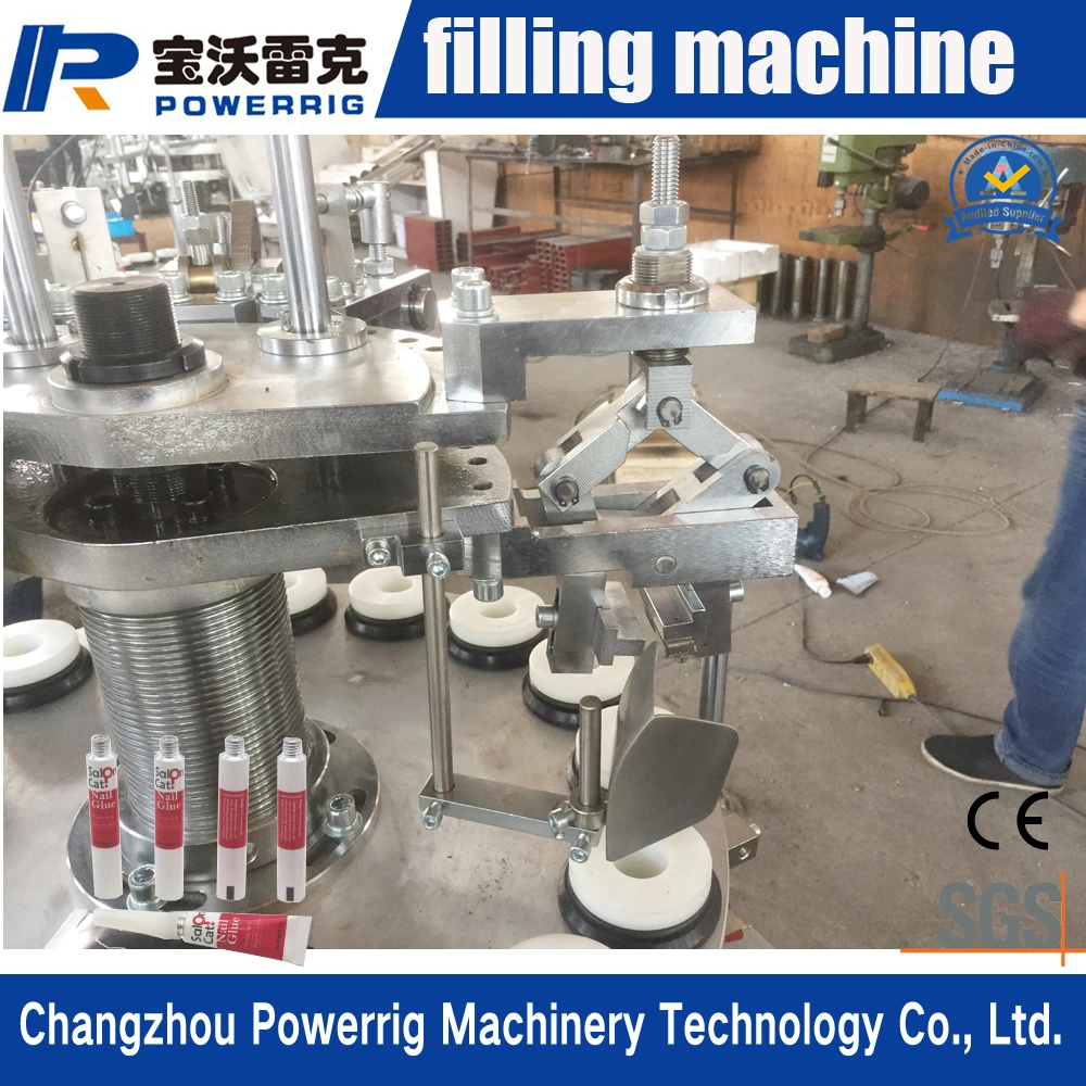 High Performance Semi Automatic Aluminum Tube Filling Sealing Machine with Speed 20-30 Tubes Per Minute