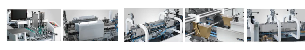 Zh-1200g High Efficiency Automatic cosmetic Paper Box Packaging Machinepaper Box Packaging Machine