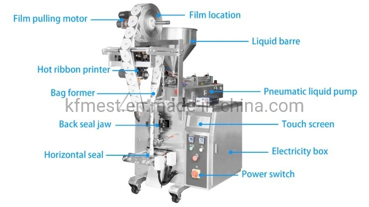 Factory Price for Sachet Water Packaging Machine Liquid Filling Packing Machine Liquid Packing Machine