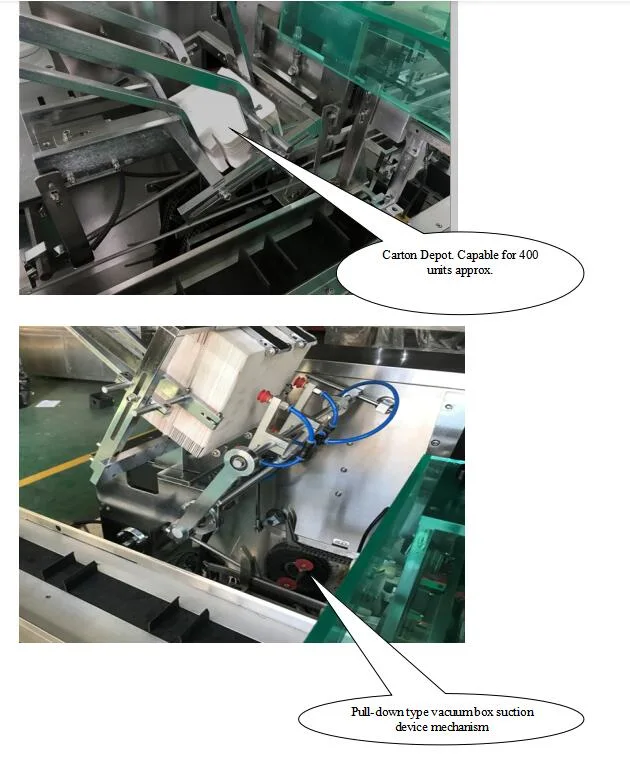 Automatic High Speed 125 Carton /Min Horizontal Cooling Gel Patch Cartoning Machine for Pharma