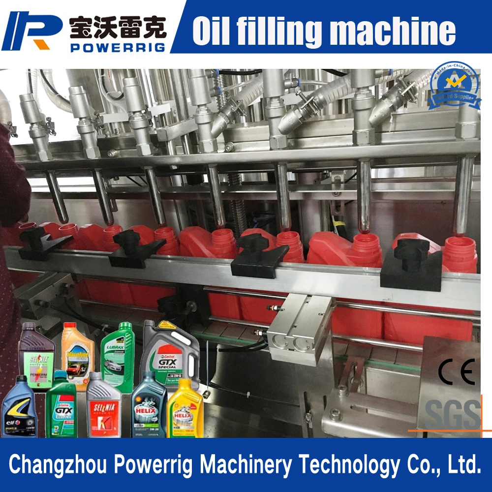 Touch Screen Control Packaging Machine Car Oil Filling Machine with Ce Certification