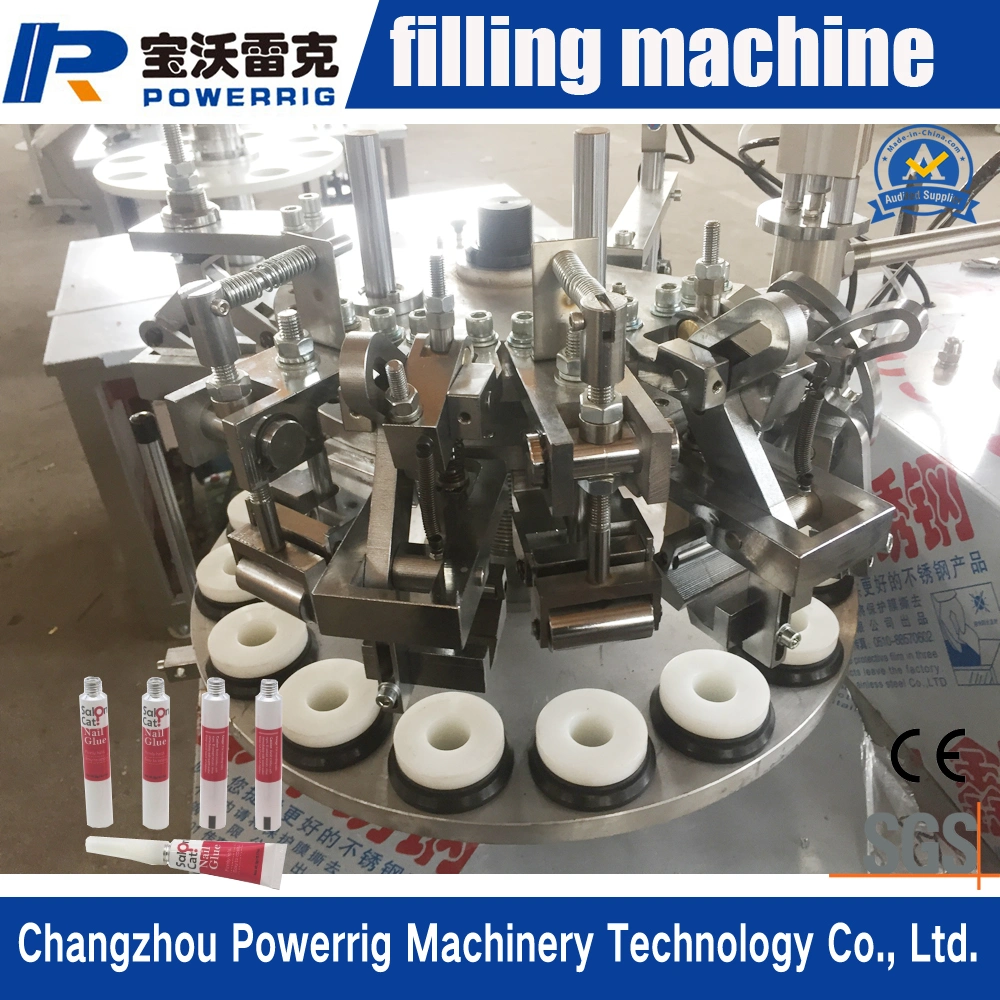 High Performance Semi Automatic Aluminum Tube Filling Sealing Machine with Speed 20-30 Tubes Per Minute