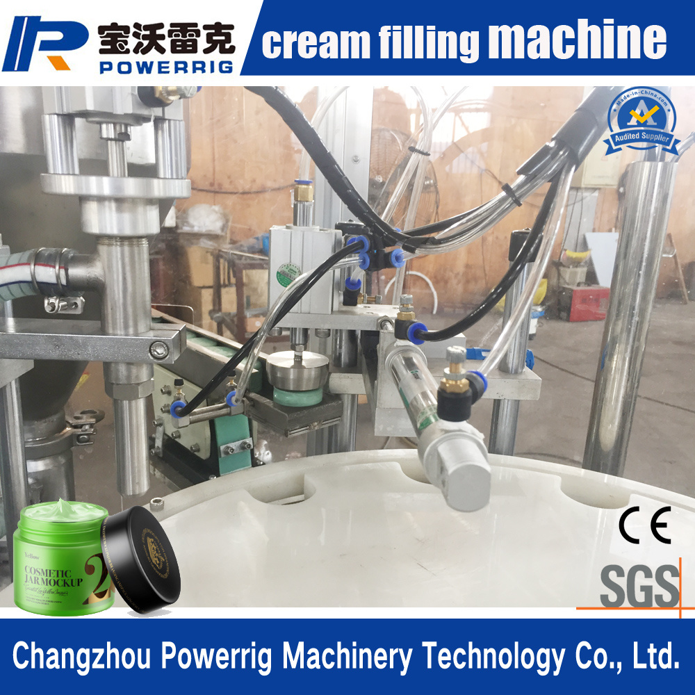 Touch Screen Control Cosmetic Products Filling Capping Machine for Sale