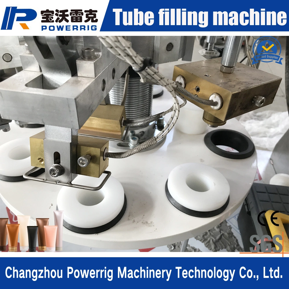 Automatic Plastic Laminated Toothpaste Soft Tube Filler Filling Sealing Machine