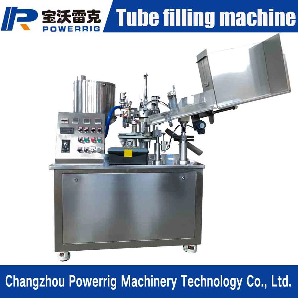 Hot Sale Product Semi Automatic Filling Jam and Cream Lotion Cream Tube Filling Machines