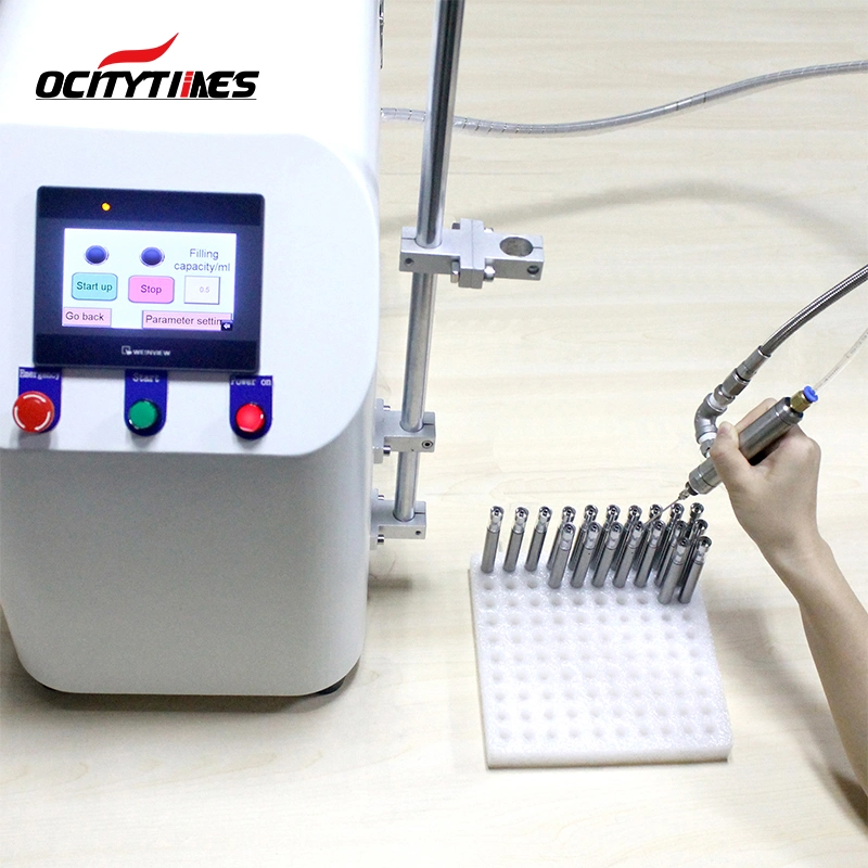 Ocitytimes New Semi-Auto Filling Machine Oil Liquid Filler