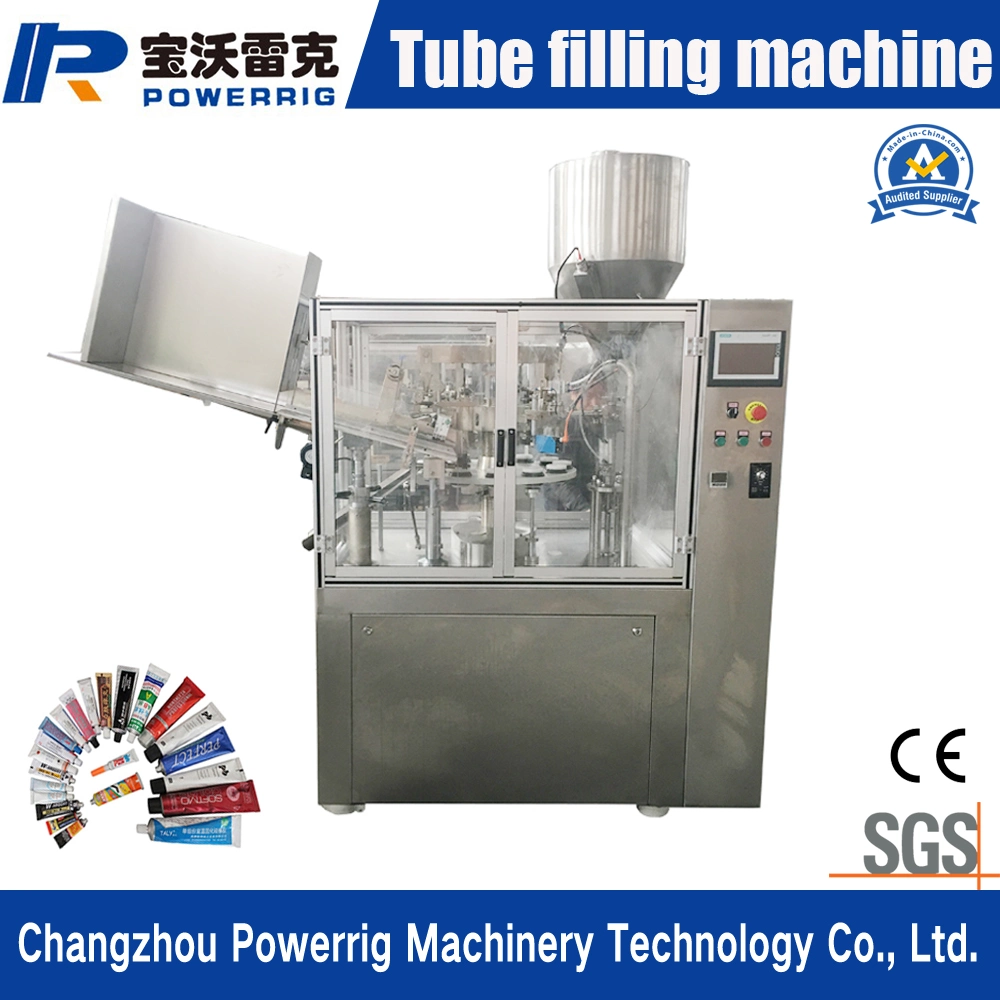 High Speed Full Automatic Aluminum Tube Filling Folding Packaging Machine