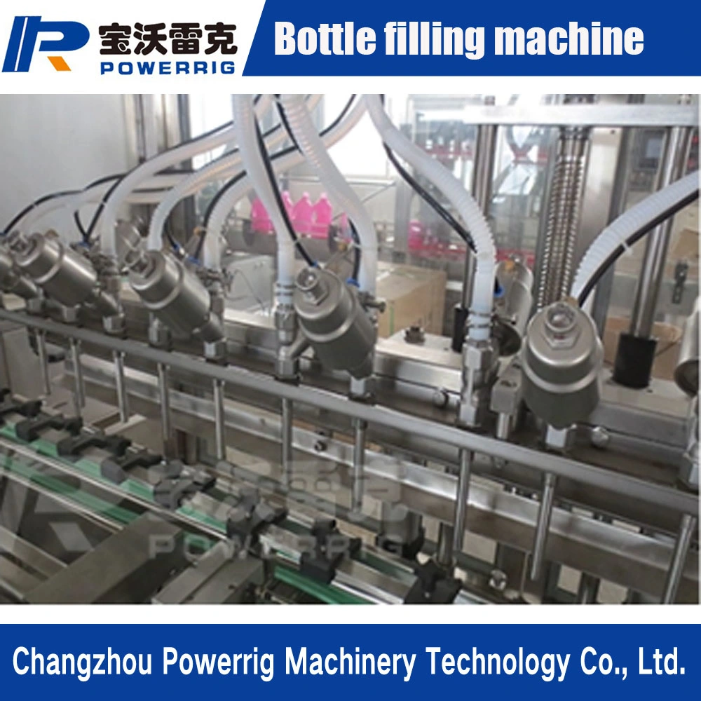 High Precision Automatic Filling Alcohol Liquid Alcohol Bottle Filling and Capping Machine