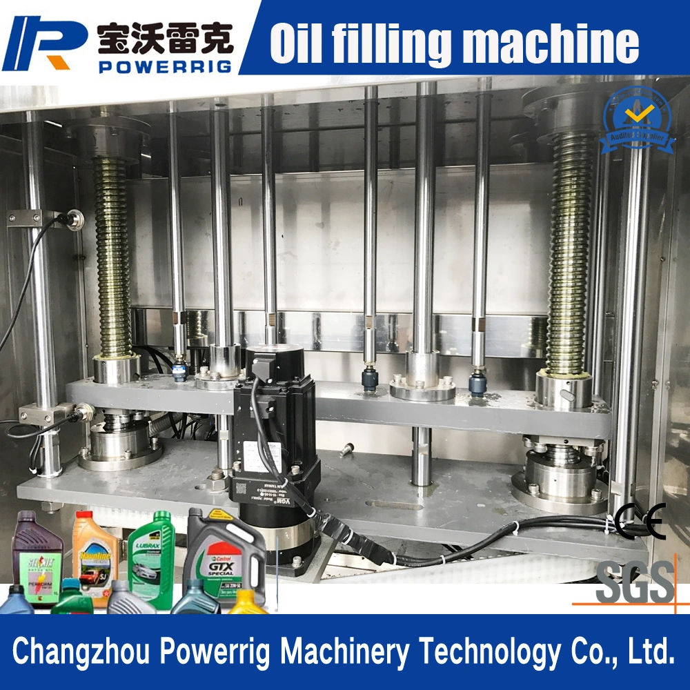 Hot Sell Touch Screen Control Automatic Piston Filling Machine for Lube Oil