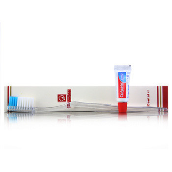 Logo Toothbrush with Toothpaste Packing Paper Box/Disposable Hotel Packaging