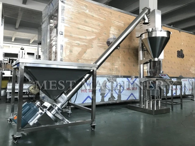 Semi Automatic Dry Chemical Powder Filling Machine with Touch Screen