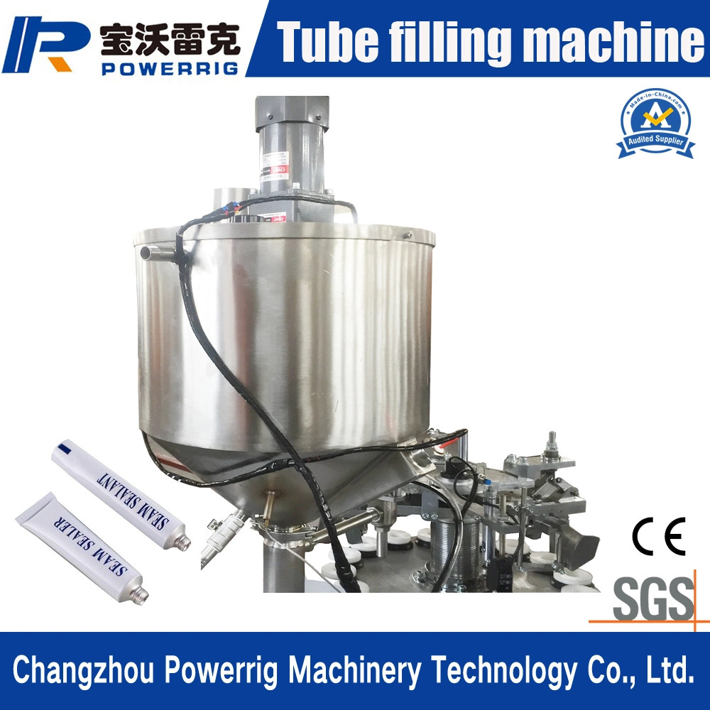 Aluminum Tube Filling and Folding Machine for Cosmetic Cream