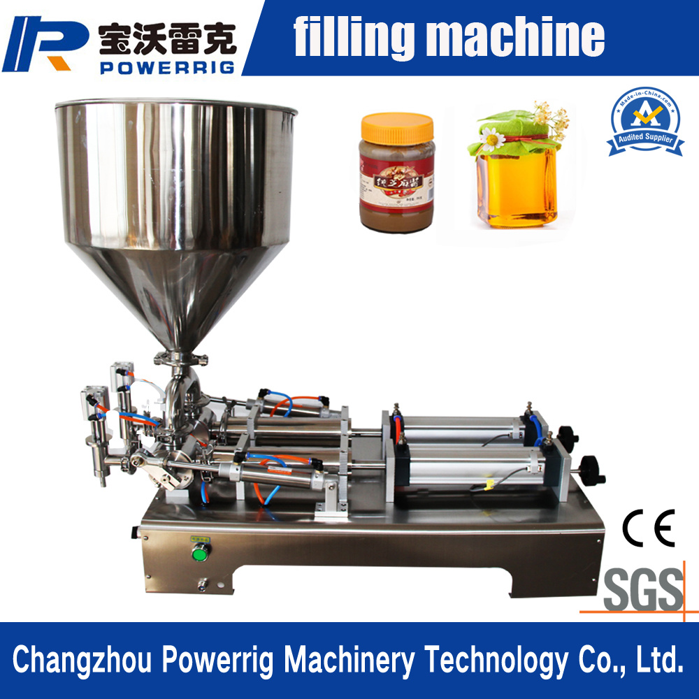New Arrival Semi Automatic 50-500 Ml Vial Pneumatic Paste Tube Filling Machine for Toothpaste