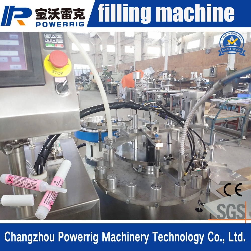 High Efficiency Full Automatic Glue Filling Capping Machine Super Glue Filling Capping Machine