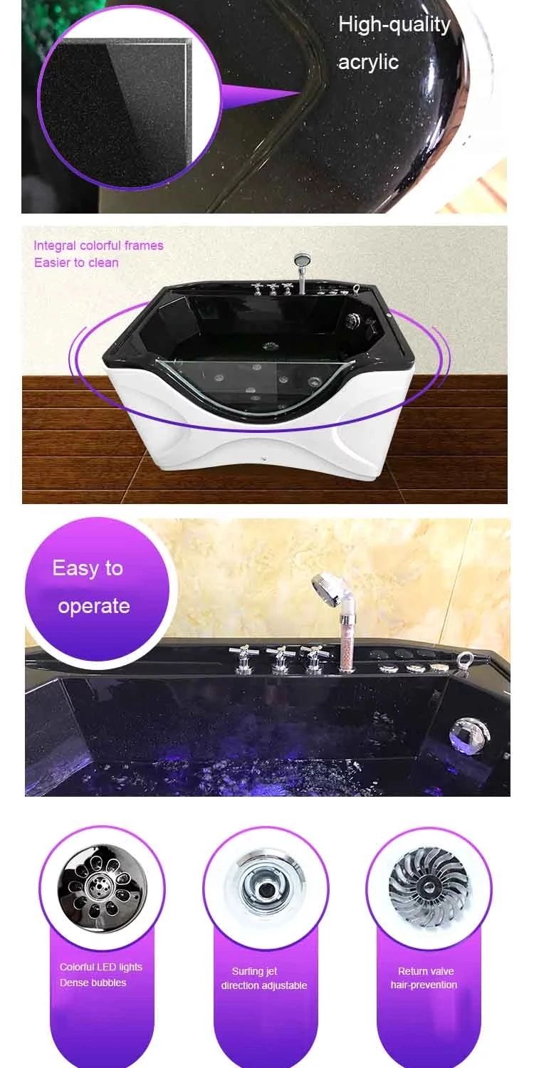 Electric Dog Bathing Tub New Dog Bathtub Massage Machine Pet SPA Fiberglass Pet Tub Ozone Tub